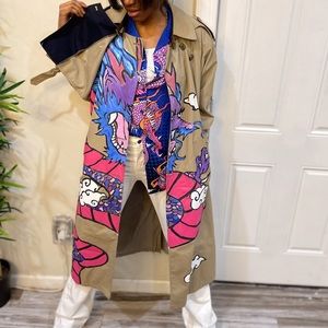 🐲💕Kiss of the Dragon💕🐲Trench Coat